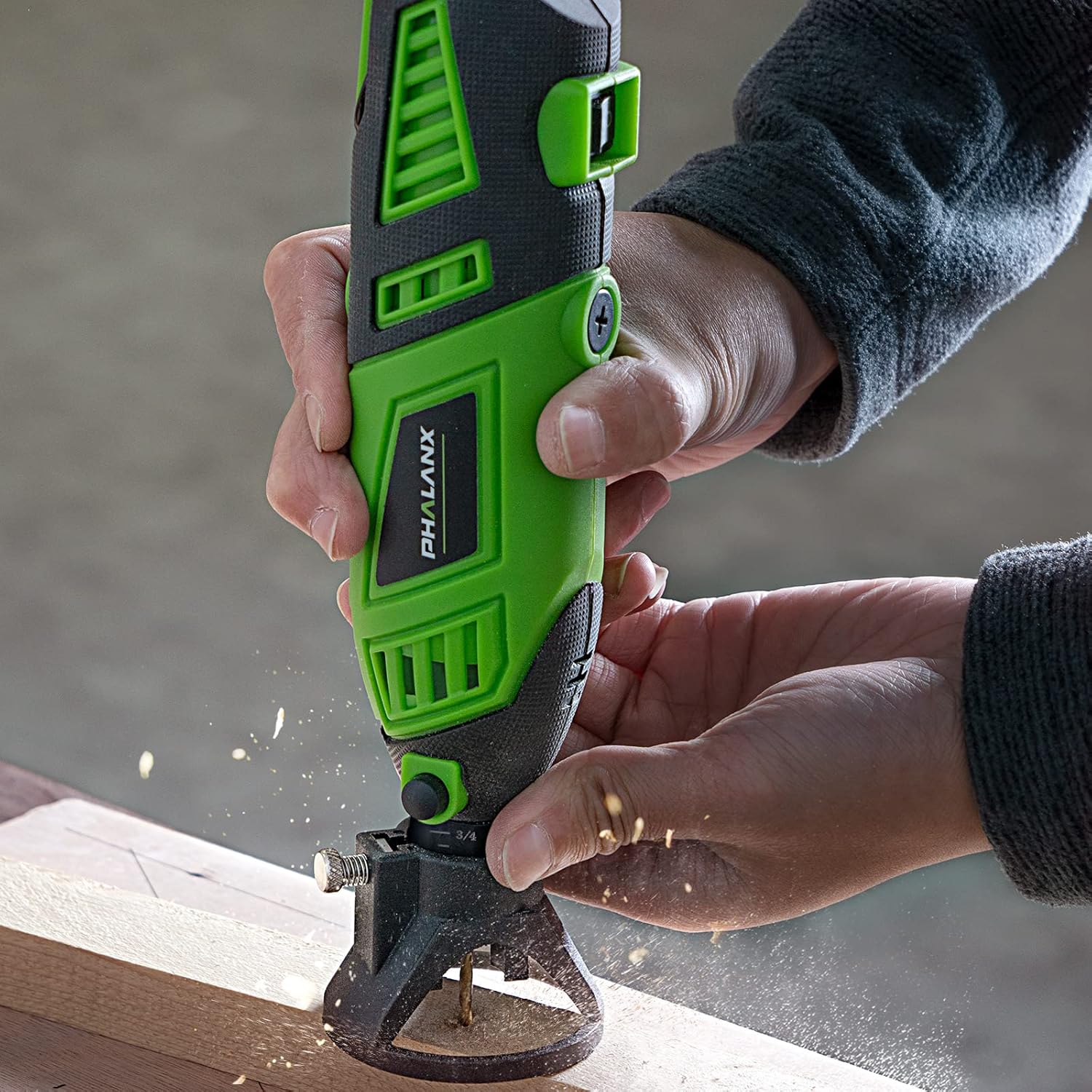 180W Rotary Tool Kit, 1.5-Amp PHALANX 6 Variable Speed with Flex Shaft, 8000-32000RPM Multi-Tool& 139pcs Accessories Kit, Power Multiuse Set Prefect for Crafting Projects and DIY Creations… - Image 6