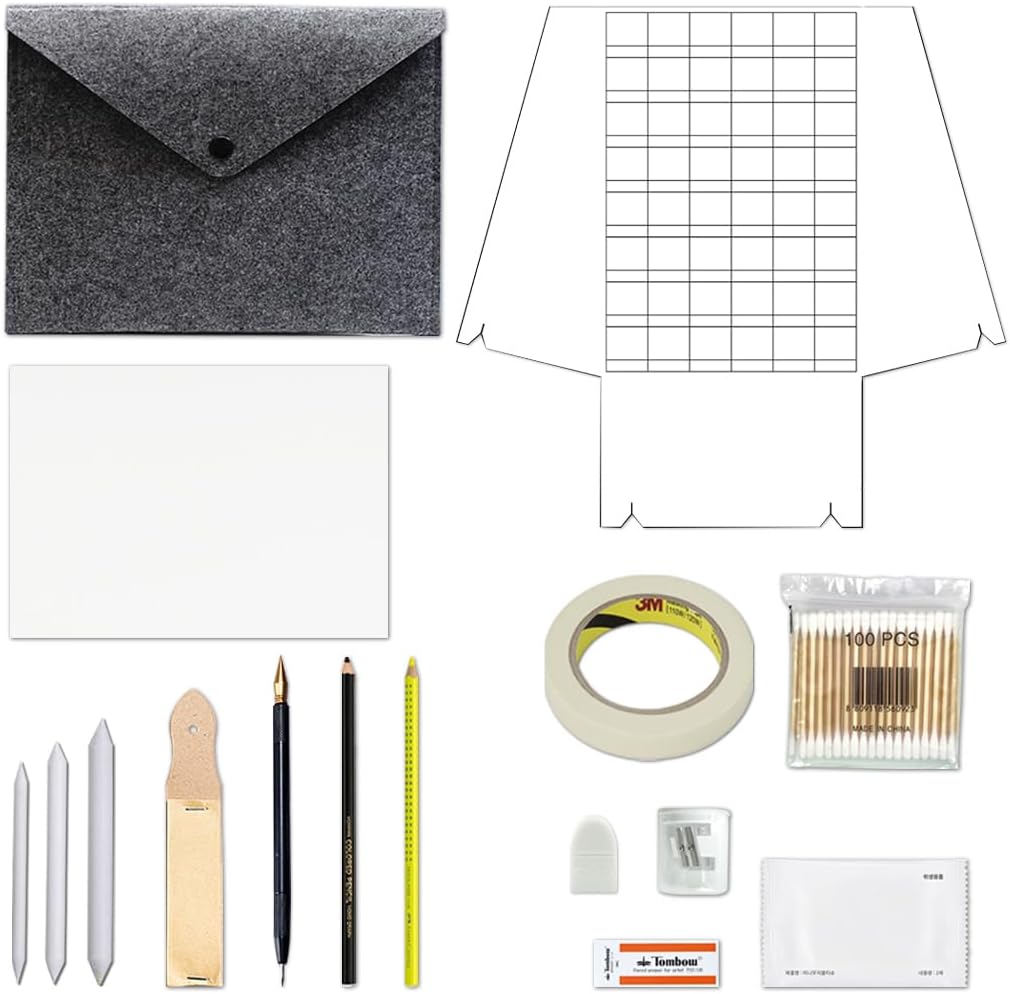 BERRYCANVAS Artists' Soft Oil Pastels Premium Set of 48 + Kits - Image 3