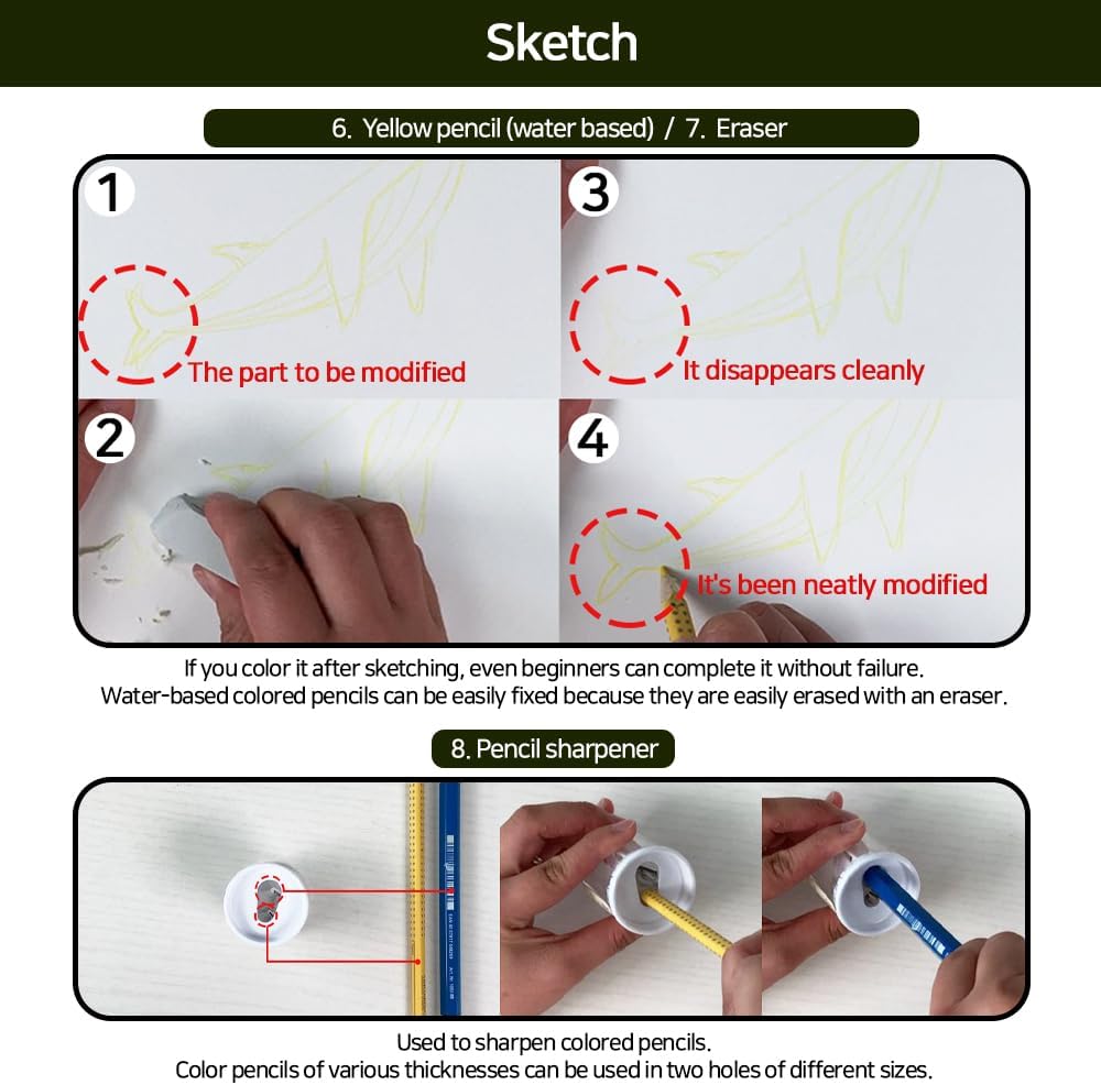 BERRYCANVAS Artists' Soft Oil Pastels Premium Set of 48 + Kits - Image 7